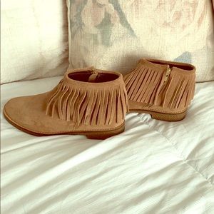 Steve Madden Gypsi Fray Ankle Bootie